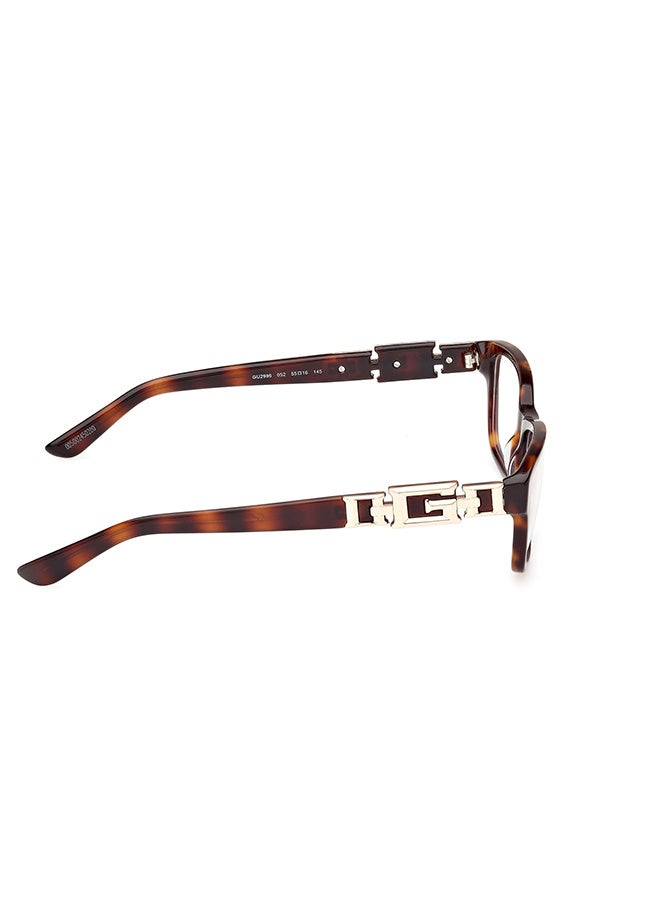 Women's Rectangular Eyeglass Frame - GU298605253 - Lens Size: 53 Mm