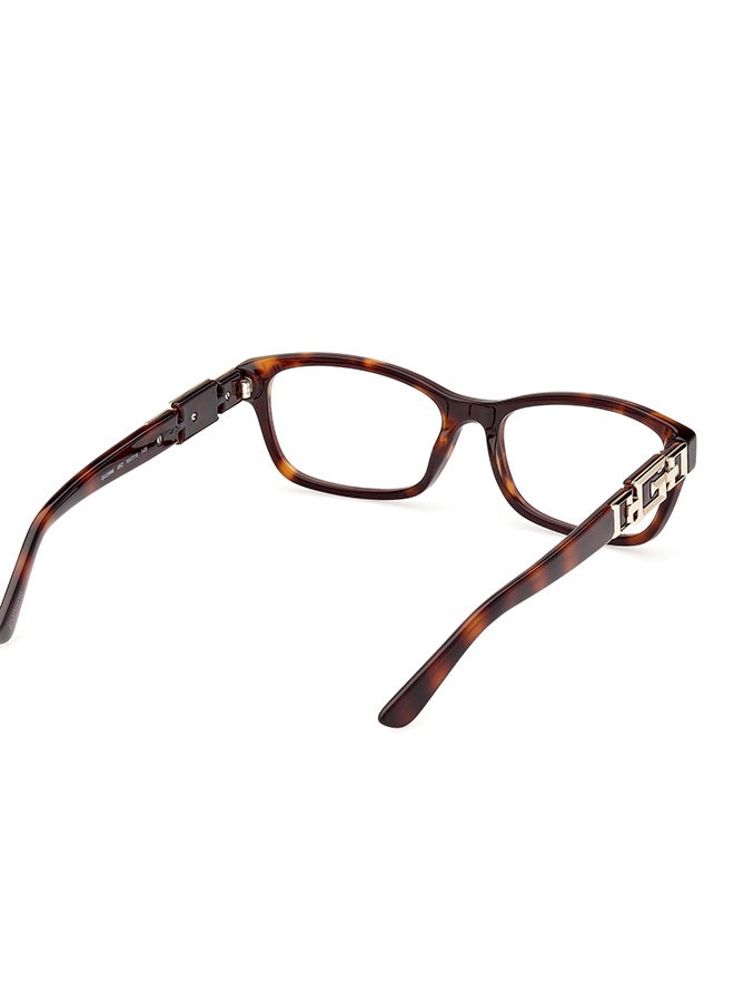 Women's Rectangular Eyeglass Frame - GU298605253 - Lens Size: 53 Mm