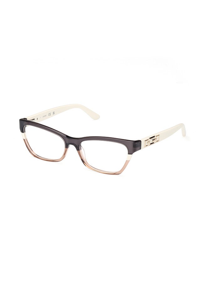 Women's Rectangular Eyeglass Frame - GU297902052 - Lens Size: 52 Mm