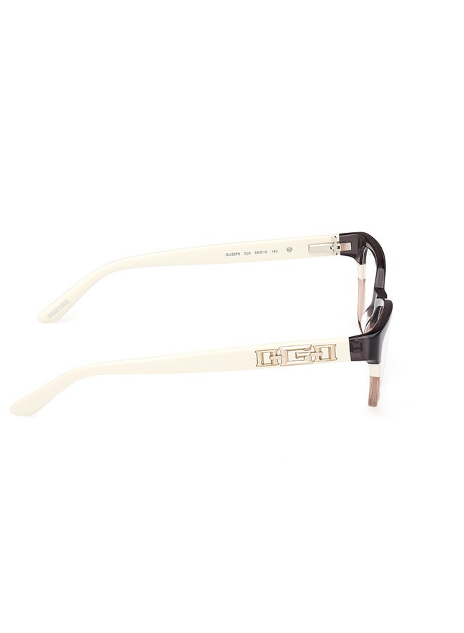 Women's Rectangular Eyeglass Frame - GU297902052 - Lens Size: 52 Mm