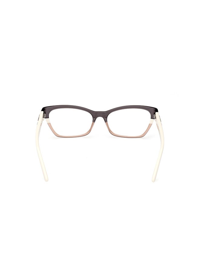 Women's Rectangular Eyeglass Frame - GU297902052 - Lens Size: 52 Mm