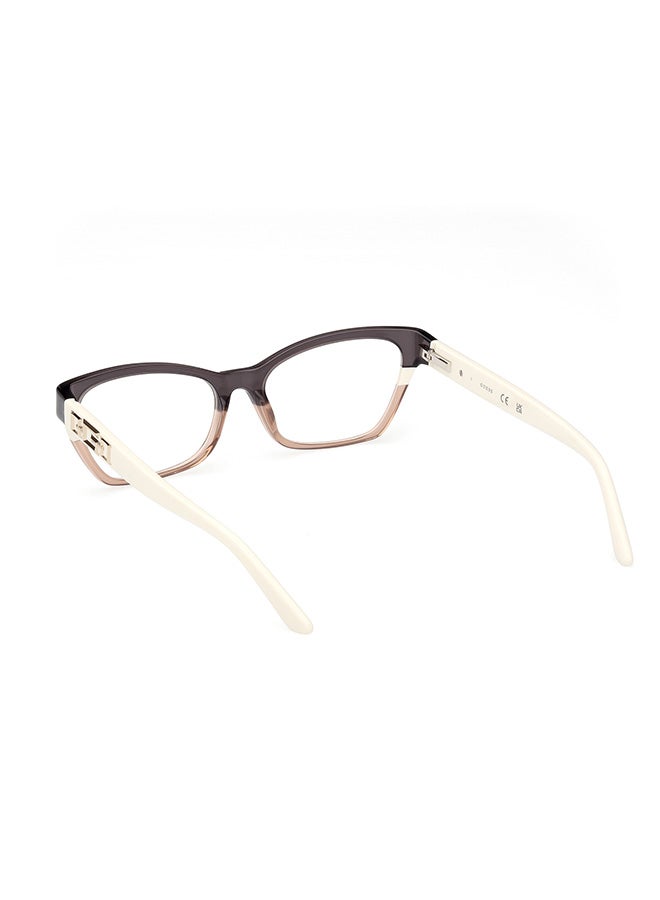 Women's Rectangular Eyeglass Frame - GU297902052 - Lens Size: 52 Mm