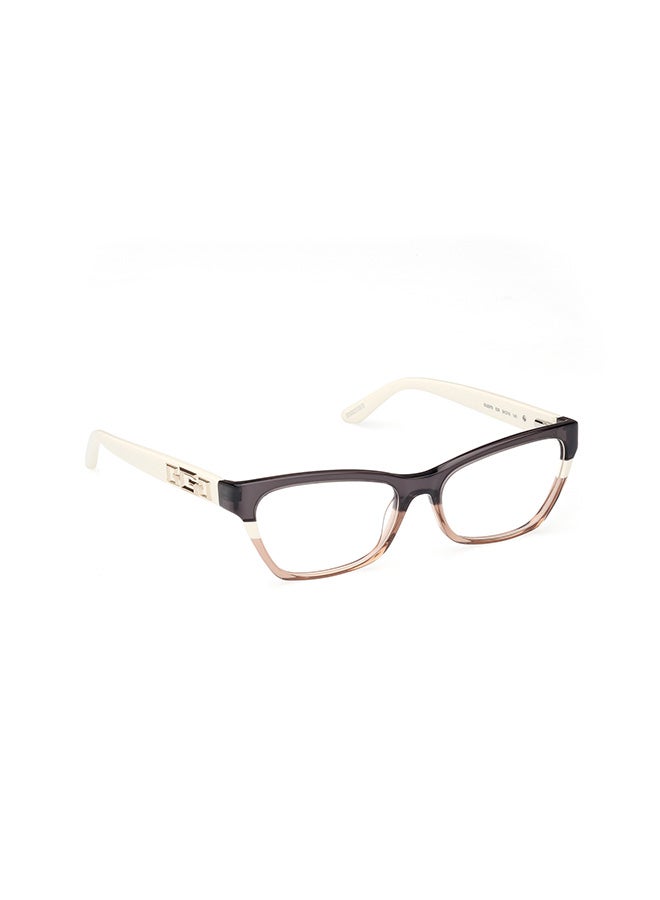 Women's Rectangular Eyeglass Frame - GU297902052 - Lens Size: 52 Mm