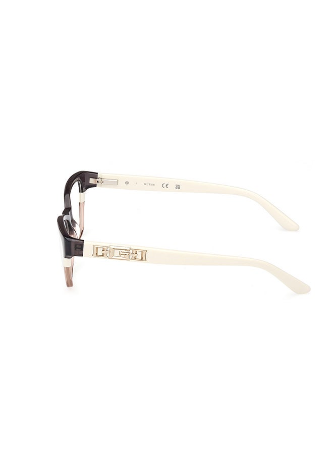 Women's Rectangular Eyeglass Frame - GU297902052 - Lens Size: 52 Mm