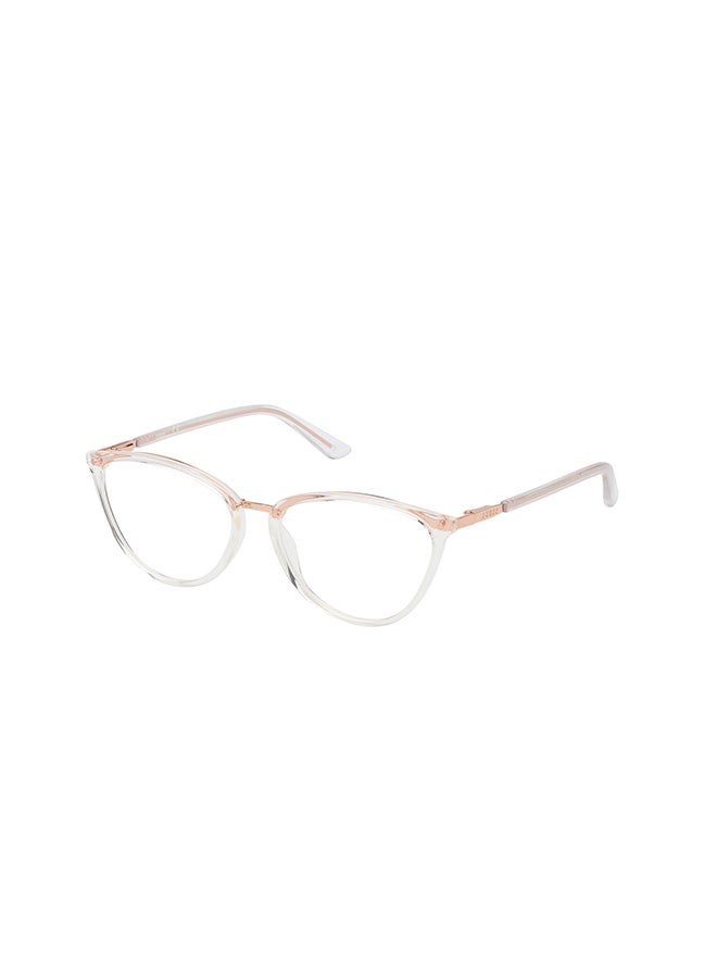 Women's Cat Eye Eyeglass Frame - GU295702653 - Lens Size: 53 Mm