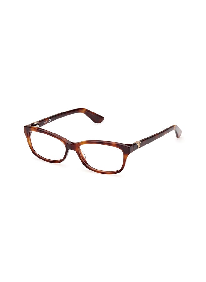 Women's Rectangular Eyeglass Frame - GU294805256 - Lens Size: 56 Mm