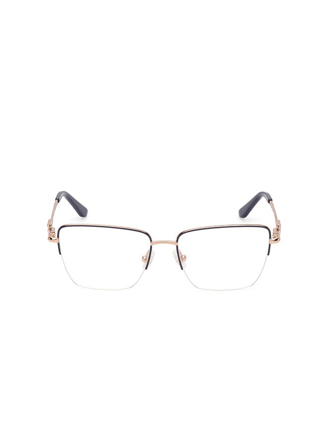 Women's Square Eyeglass Frame - GU297602053 - Lens Size: 53 Mm
