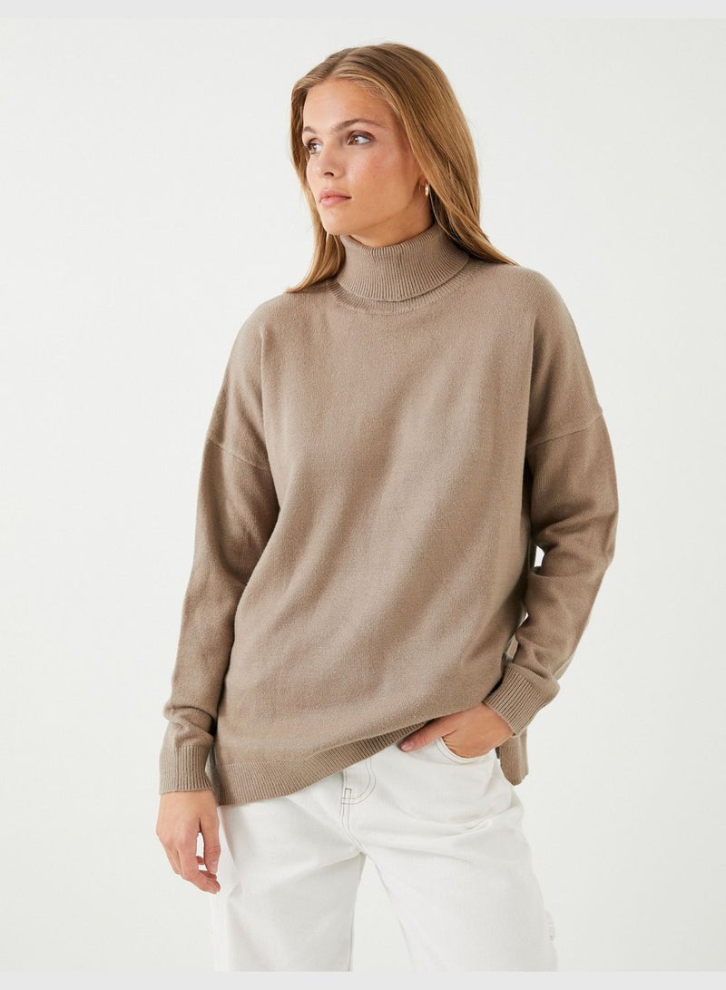 Turtleneck Oversized Sweater