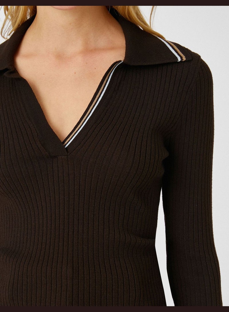 Polo Neck Sweater