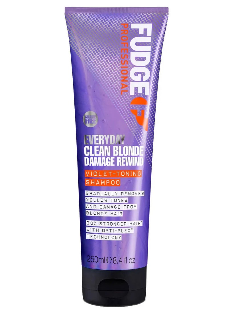 Everyday Clean Blonde Damage Rewind Violet Toning Shampoo 250ml