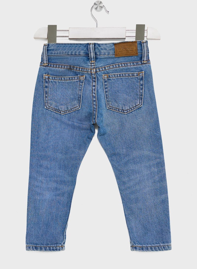 Kids Mid Wash Jeans