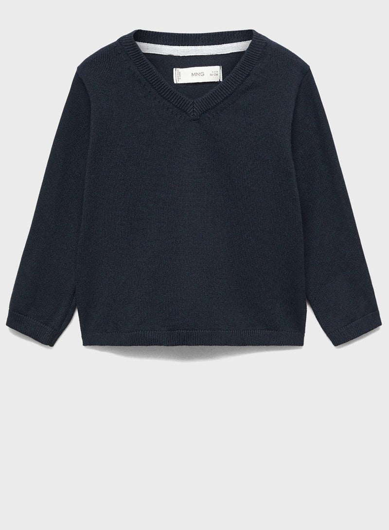 Infant V-Neck Sweater