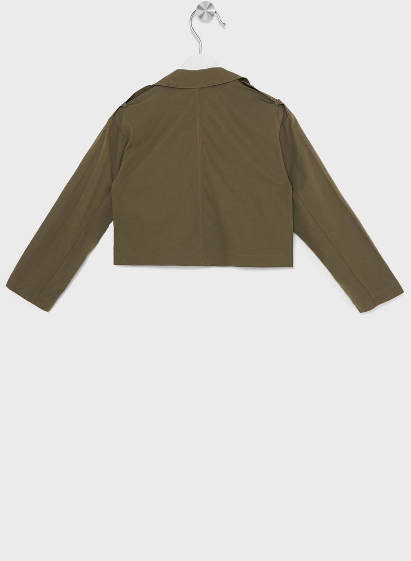 Youth Double Breasted Jacket