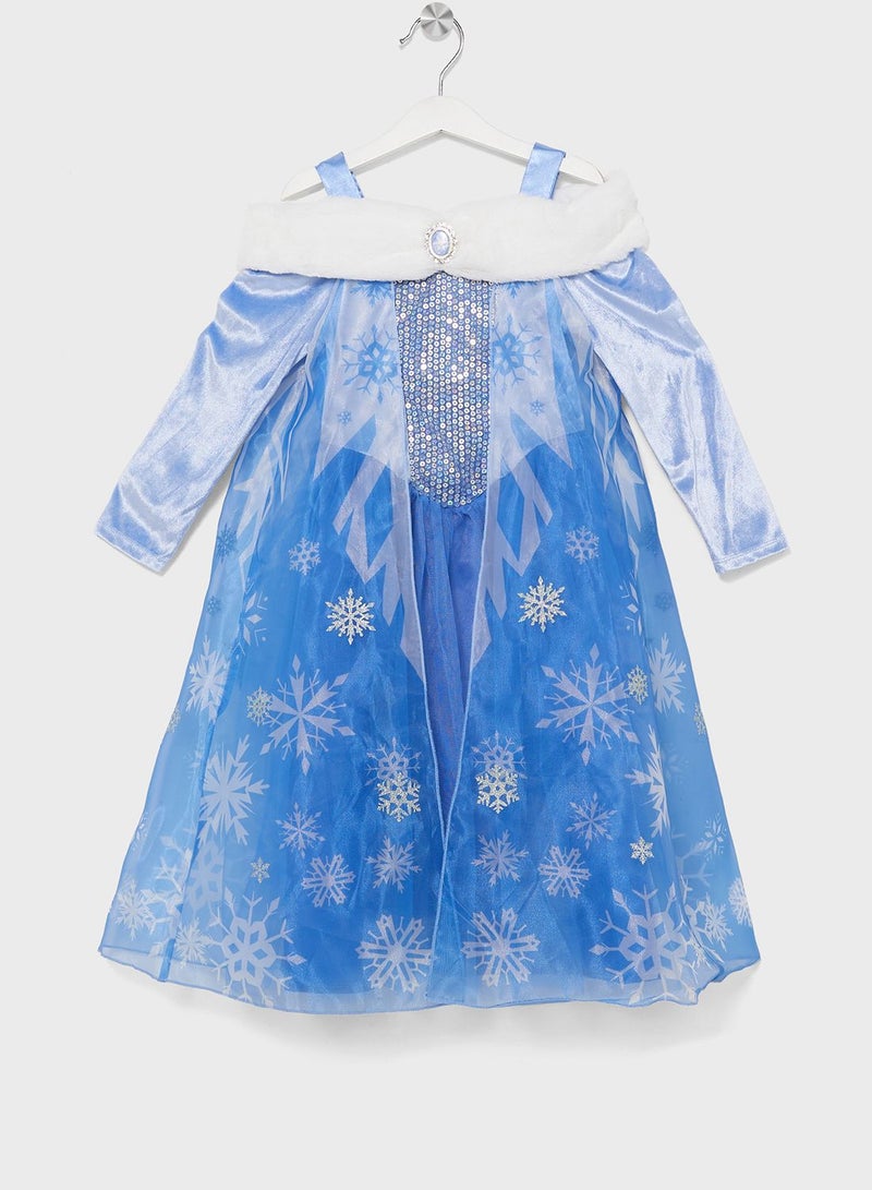 Kids Frozen Fancy Dress Costume