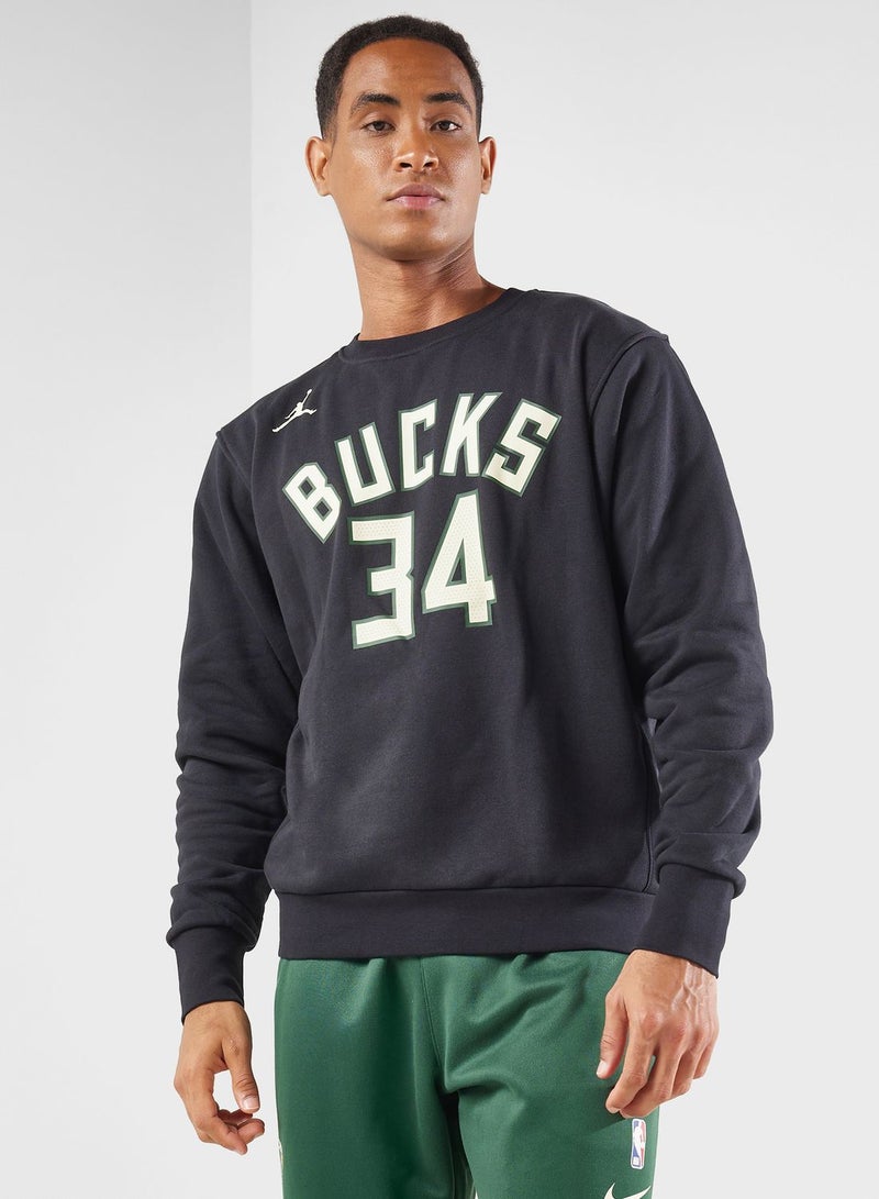 Milwaukee Bucks Fleece Sweatshirt