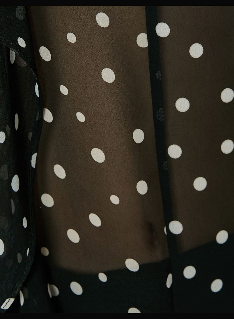 Polka-Dot Blouse