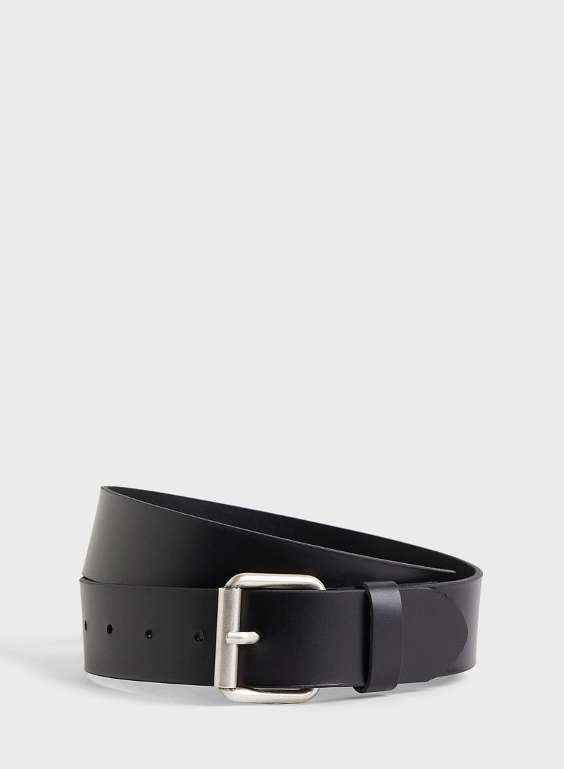 Leather Allocated Hole Belt