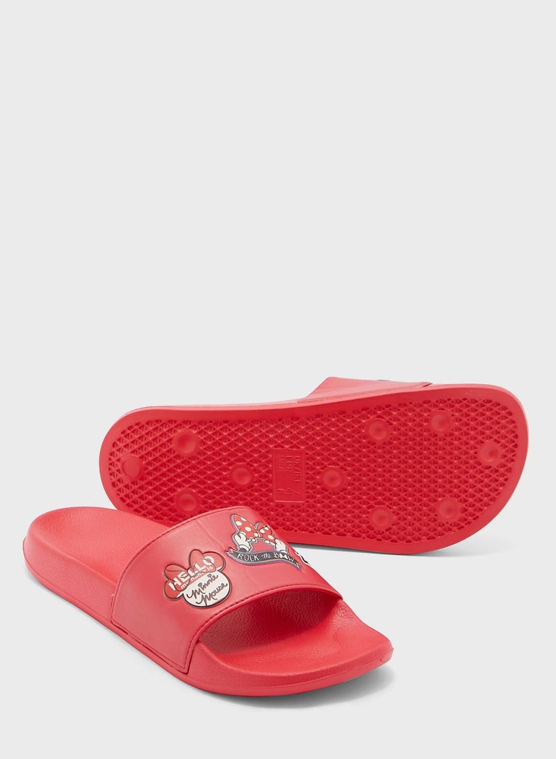 Kids Minnie Mouse Print Slides