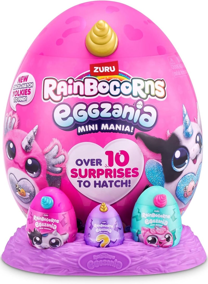 Rainbocorns Eggzania Mini Mania Plush Surprise