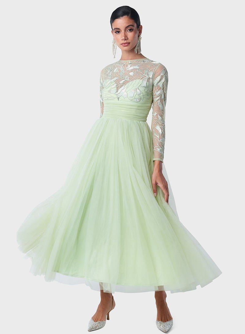 Jewel Cape Dress