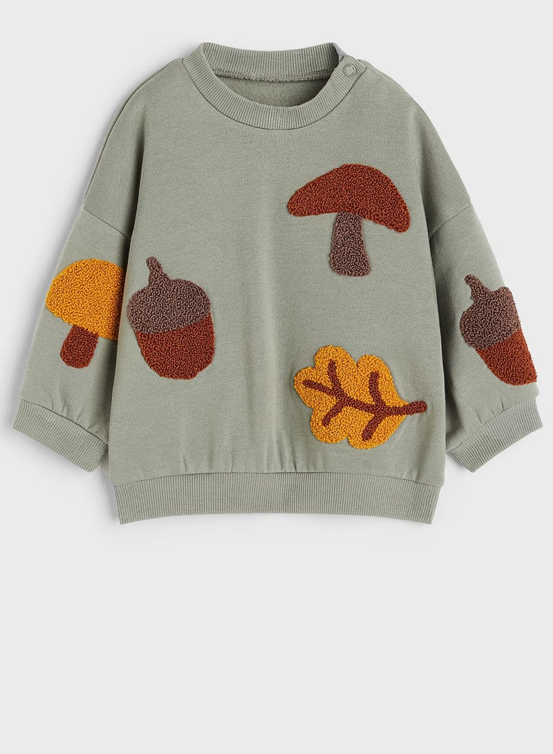 Infant Appliquéd Sweatshirt
