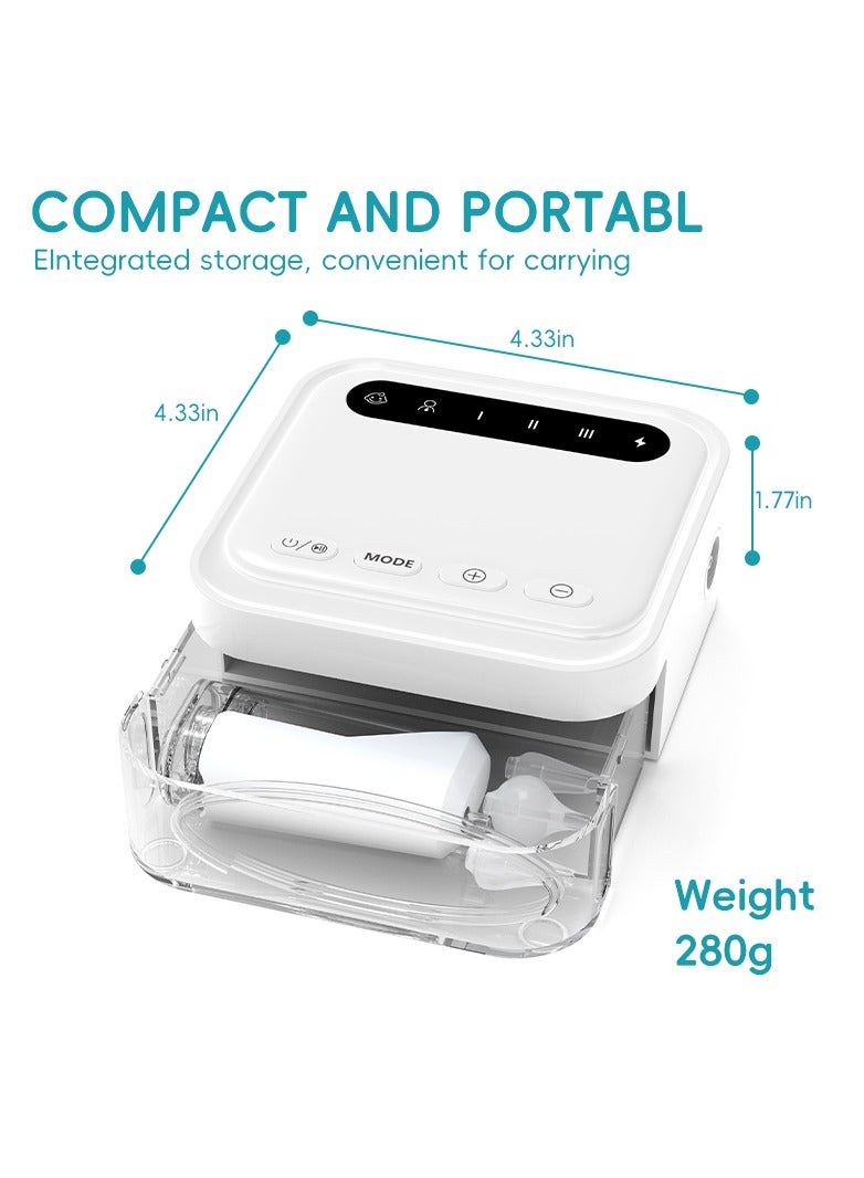 Nasal Aspirator for Baby Electric Nose Sucker with 2 Modes 6 Levels of Hospital-Grade Suction