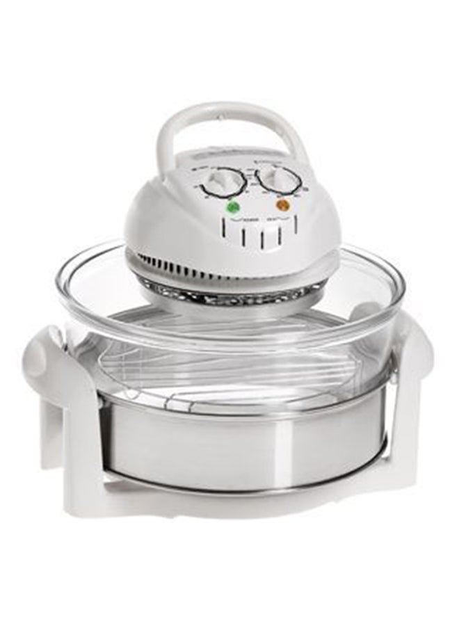 Electric Halogen Oven With Temperature Setting 13.0 L 2724297798706 White