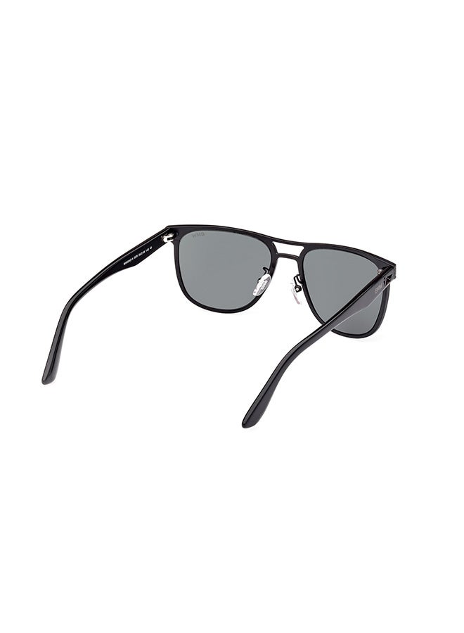 Men's UV Protection Round Sunglasses - BW0042-H02R56 - Lens Size: 56 Mm