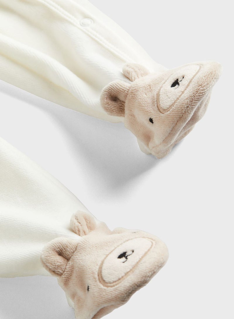 Infant Velour Fleece Onesies