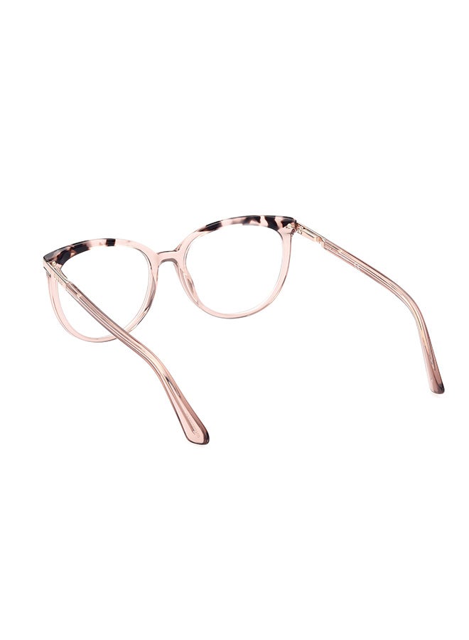 Women's Round Eyeglass Frame - GU288105753 - Lens Size: 53 Mm