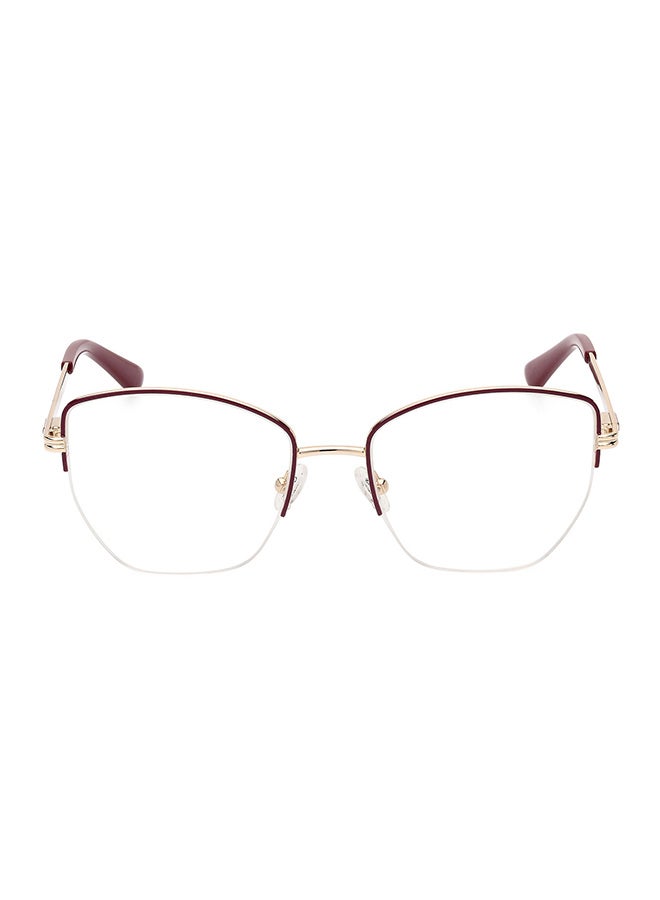 Women's Hexagon Eyeglass Frame - GU293906953 - Lens Size: 53 Mm