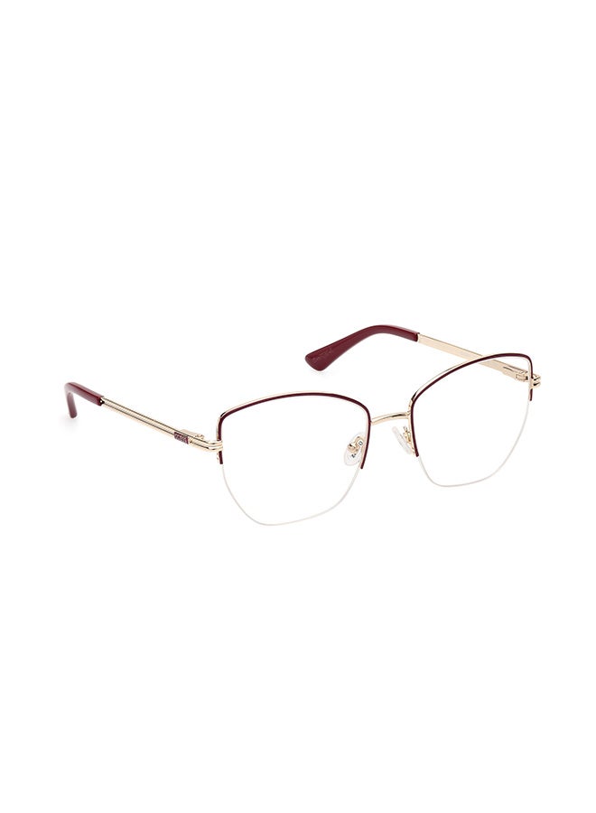 Women's Hexagon Eyeglass Frame - GU293906953 - Lens Size: 53 Mm