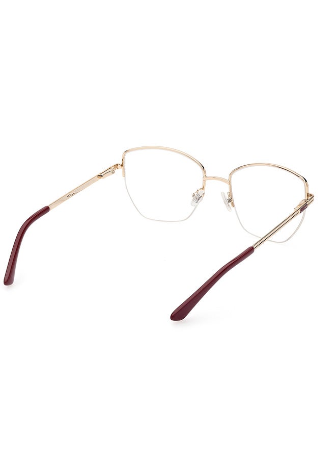 Women's Hexagon Eyeglass Frame - GU293906953 - Lens Size: 53 Mm