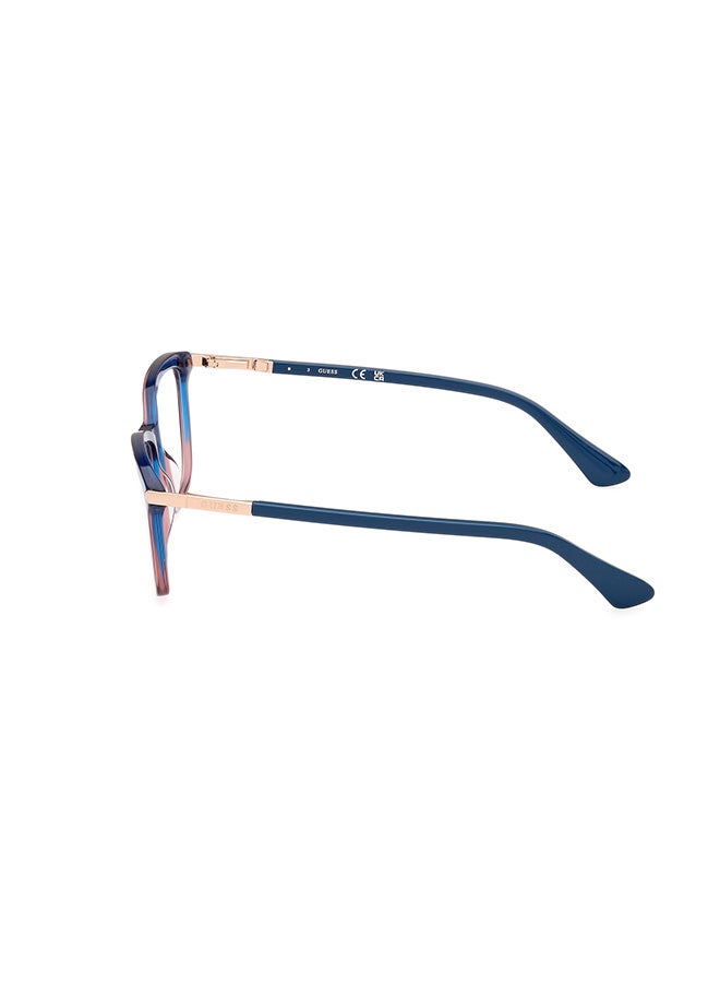 Women's Square Eyeglass Frame - GU288009252 - Lens Size: 52 Mm