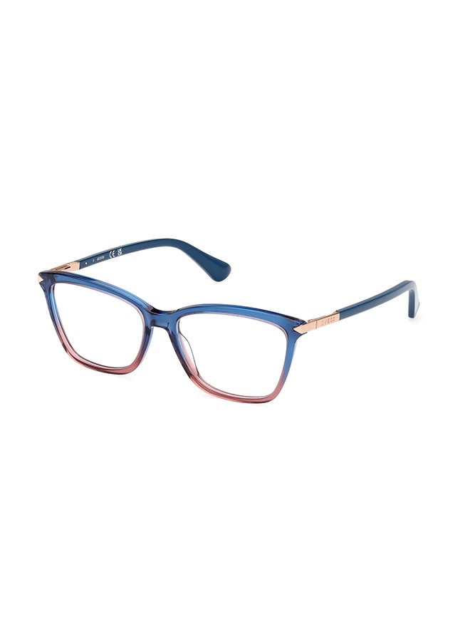 Women's Square Eyeglass Frame - GU288009252 - Lens Size: 52 Mm