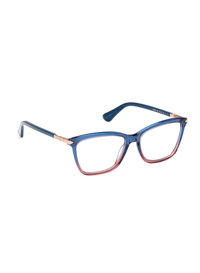 Women's Square Eyeglass Frame - GU288009252 - Lens Size: 52 Mm