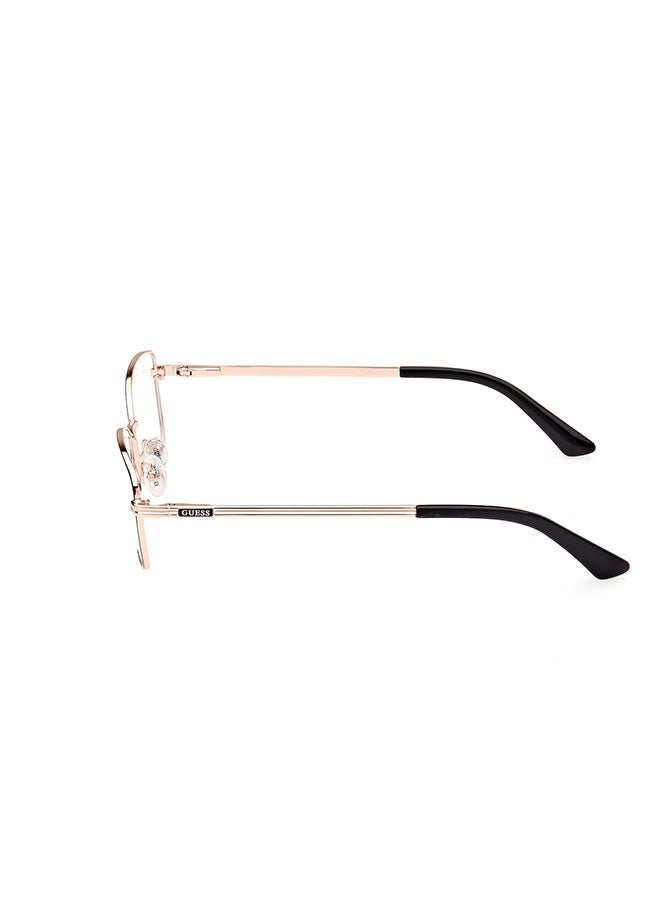 Women's Rectangular Eyeglass Frame - GU294000154 - Lens Size: 54 Mm