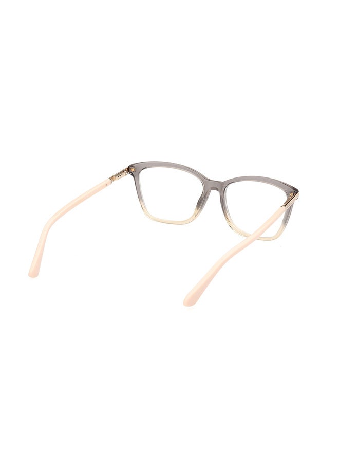 Women's Square Eyeglass Frame - GU288005952 - Lens Size: 52 Mm