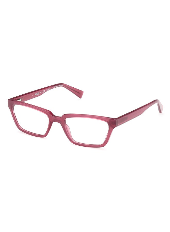 Unisex Rectangular Eyeglass Frame - GU828008354 - Lens Size: 54 Mm