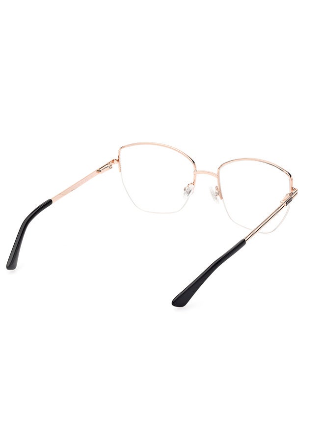 Women's Hexagon Eyeglass Frame - GU293900153 - Lens Size: 53 Mm