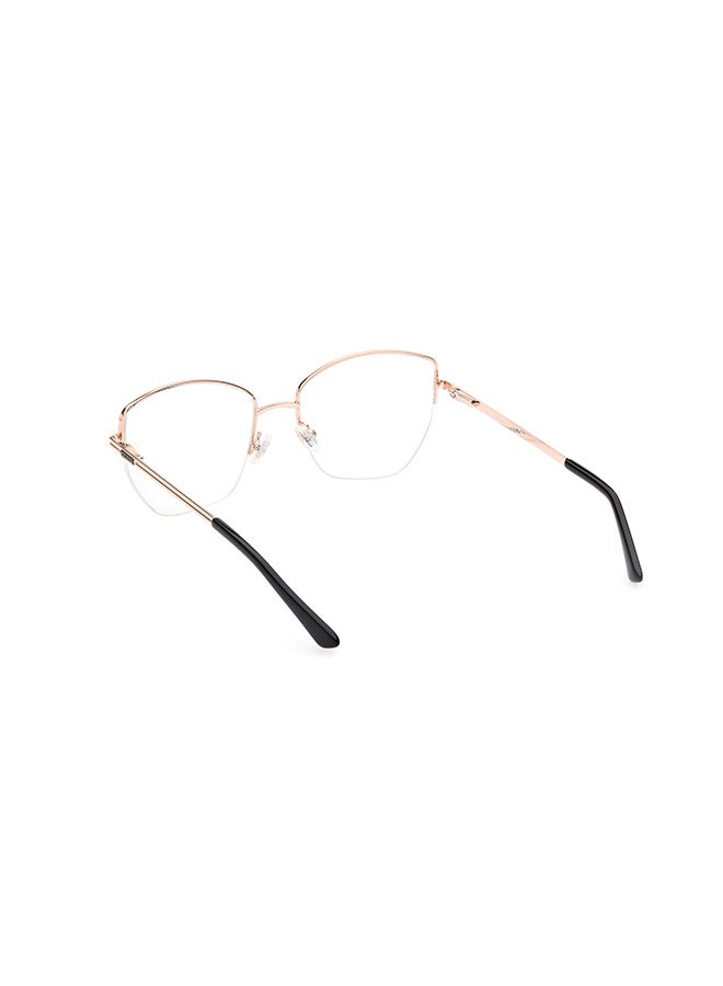 Women's Hexagon Eyeglass Frame - GU293900153 - Lens Size: 53 Mm