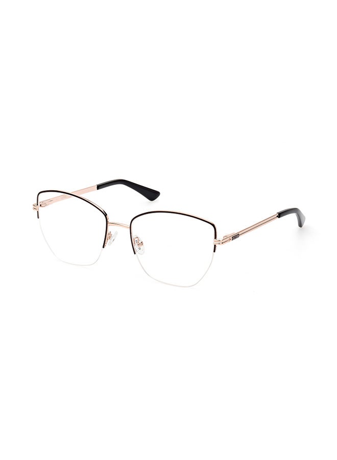 Women's Hexagon Eyeglass Frame - GU293900153 - Lens Size: 53 Mm