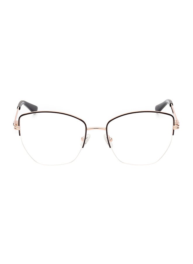 Women's Hexagon Eyeglass Frame - GU293900153 - Lens Size: 53 Mm