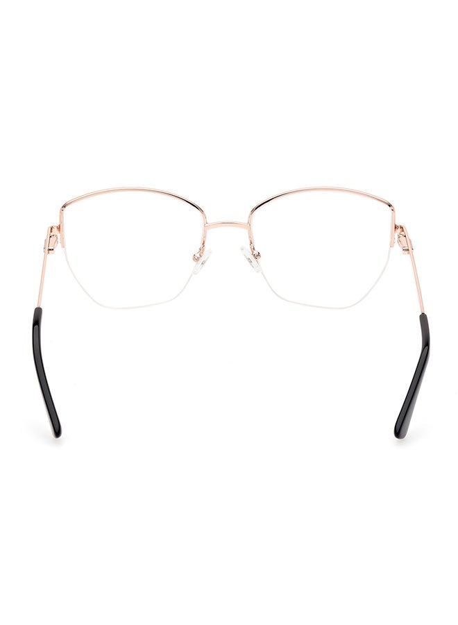 Women's Hexagon Eyeglass Frame - GU293900153 - Lens Size: 53 Mm