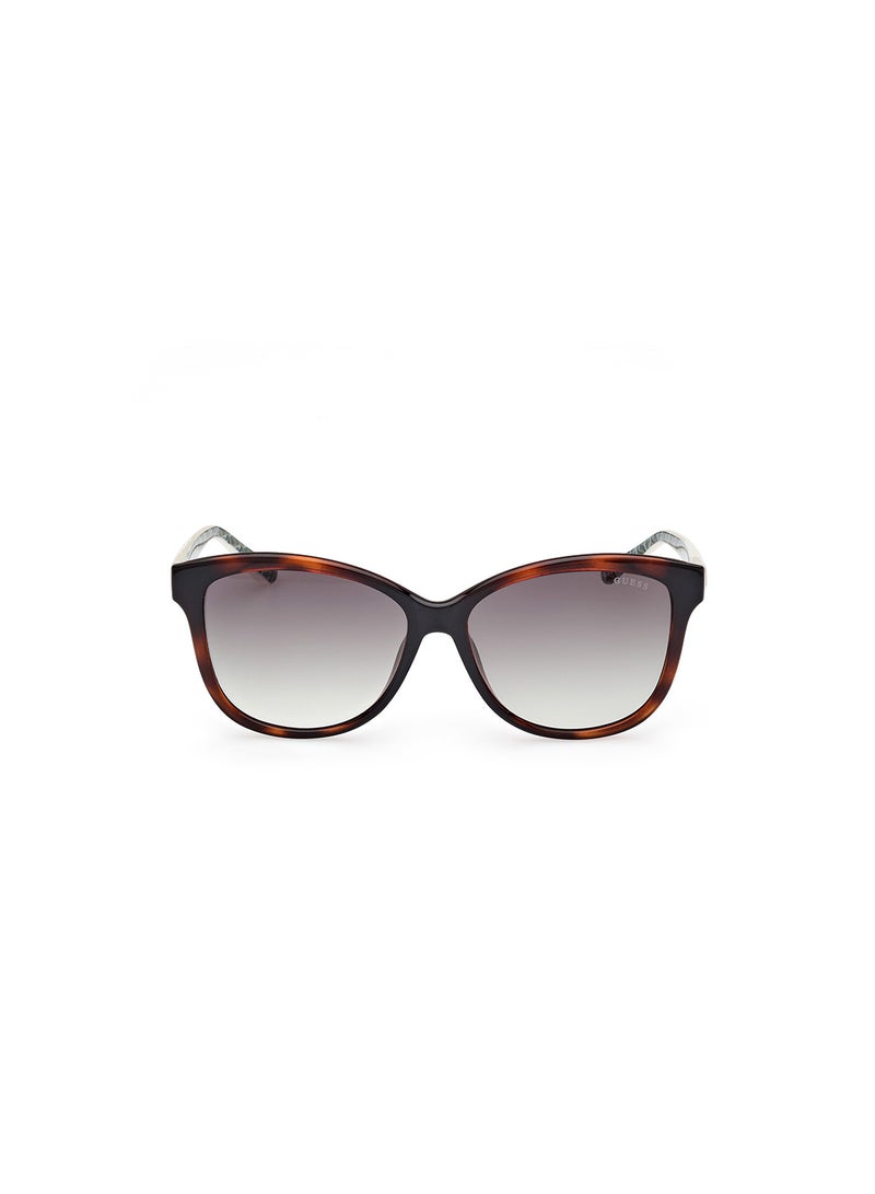 Women's UV Protection Round Sunglasses - GU792052P58 - Lens Size: 58 Mm