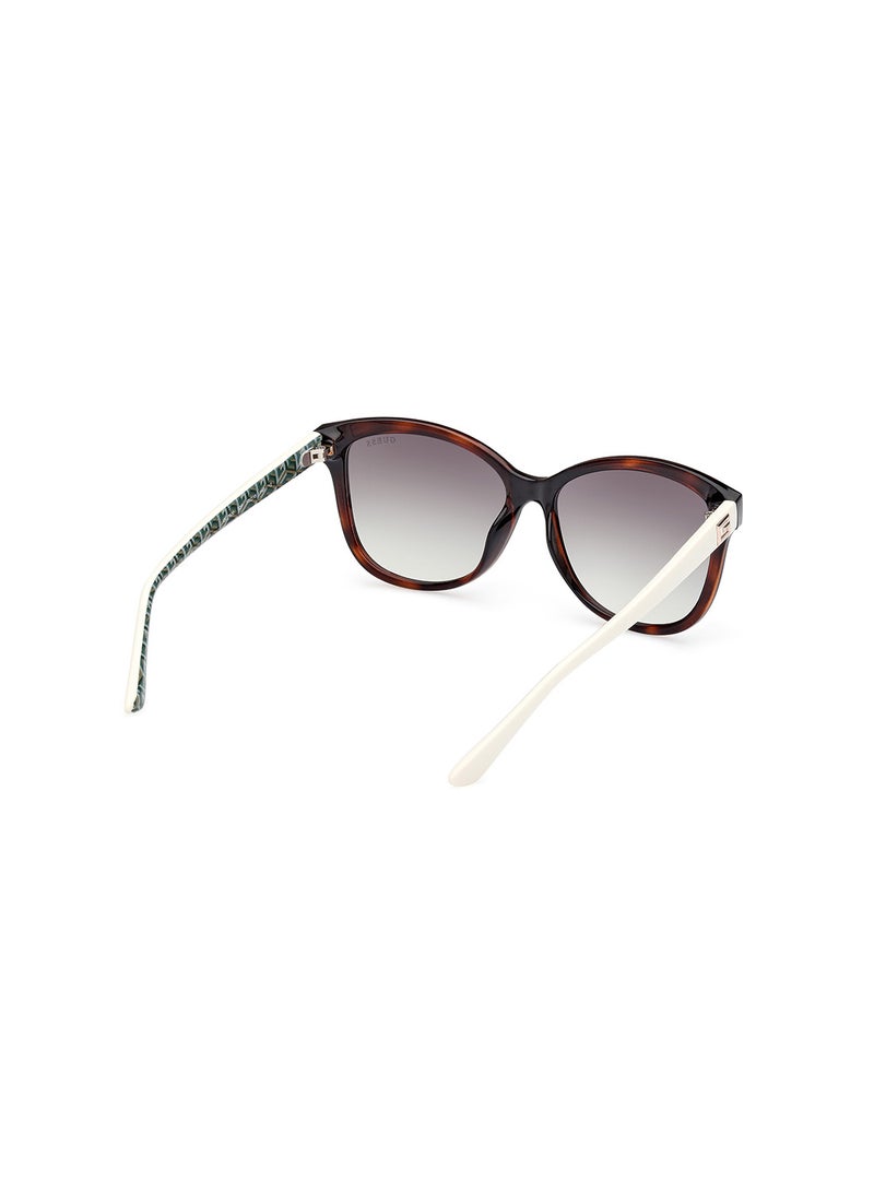 Women's UV Protection Round Sunglasses - GU792052P58 - Lens Size: 58 Mm