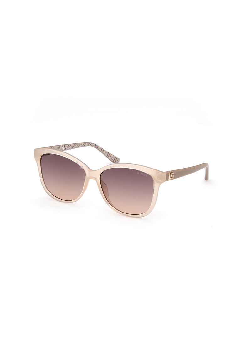 Women's UV Protection Round Sunglasses - GU792057F58 - Lens Size: 58 Mm