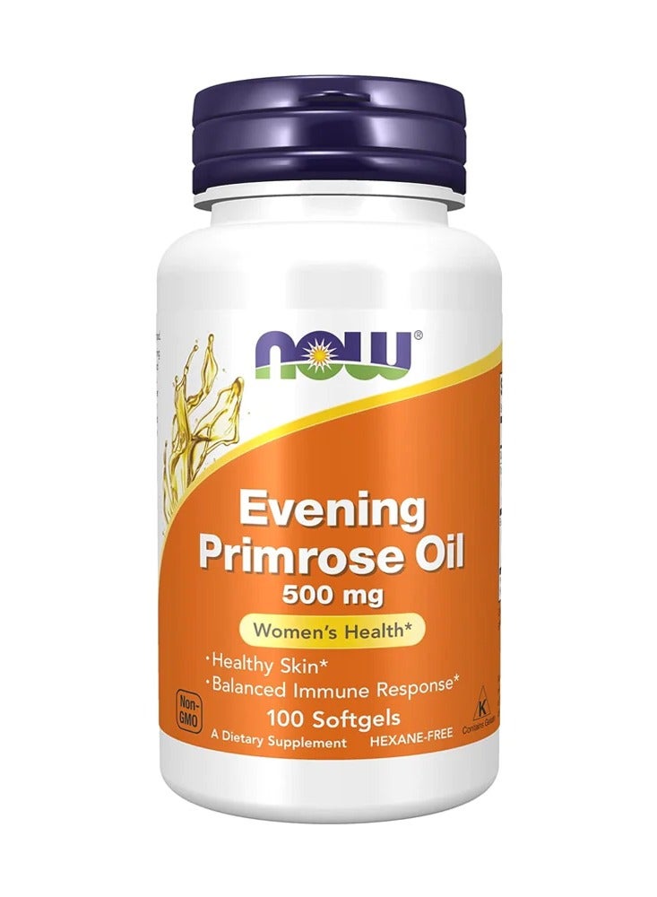 Now Evening Primrose Oil 500 mg 100 Softgels