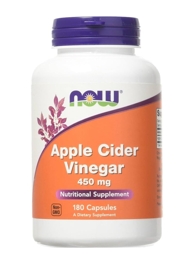 Now Apple Cider Vinegar 750 mg 180 Tablets