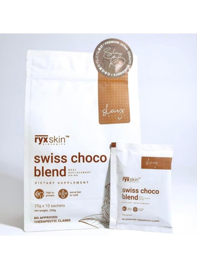 RYX Skincerity Swiss Choco Blend Meal Replacement Drink